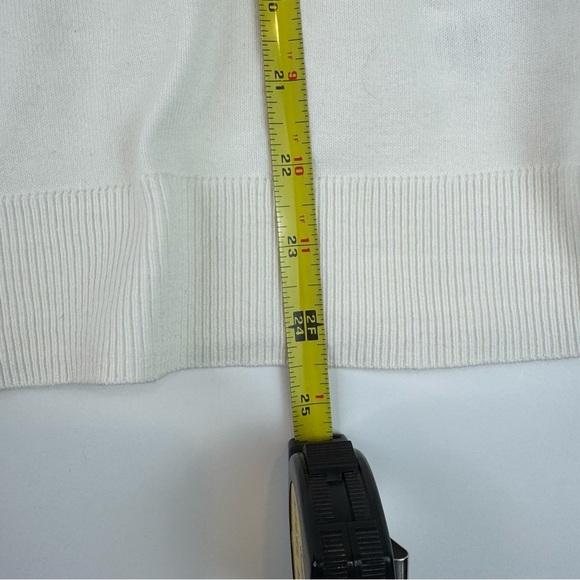 Vince Camuto Women's Clip Dot Sleeve Pullover Fashion Sweater - Picture 9 of 16